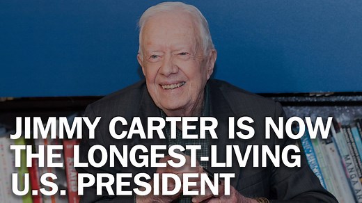 Jimmy Carter is now the longest living American president. http://mag.time.com/VOtKTl5 | TIME