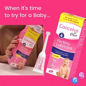 7.9M views · 346 reactions | When it's time to try for a baby, Conceive Plus help increase the chances of getting pregnant naturally! | Conceive Plus | Facebook