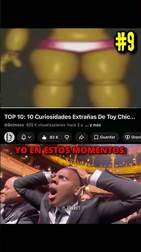 Toy Chica is the only animatronic 🥵
