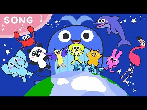 We are animals 🐋🐼🐘🦩🎵 | Jasmin's World | Song for kids | We love animals | Karaoke