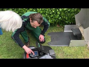 Uitleg over gebruik Husqvarna Automower 305 na installatie