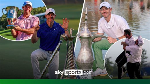 Rory McIlroy wins Seve Ballesteros Award and voted DP World Tour Player of the Year for 2024 Race to Dubai season