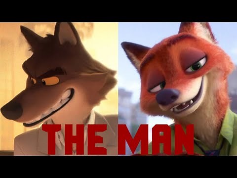 The Man ❤️ (Nick Wilde X Mr. Wolf AMV)