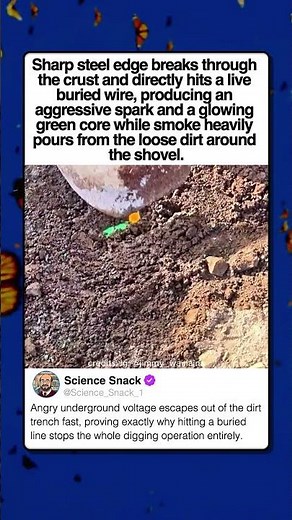 DANGEROUS ELECTRICAL ARC FROM DIRT