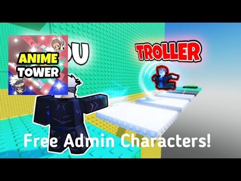 Anime Tower Free Admin Character Script