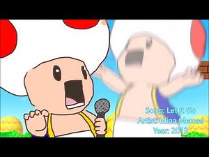 Toad sings let it go
