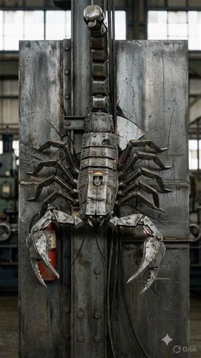 Bullet Impact to Metal Scorpion — Steel Beast Awakening