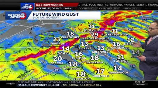 20K views · 98 reactions | The storm has moved out of the area but impacts remain. Watch for the latest forecast and current conditions. WYFF News 4 has got you covered. | WYFF News 4 | Facebook