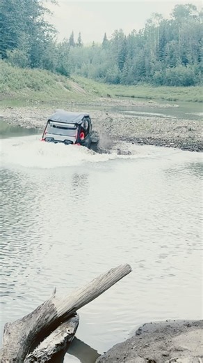 Full send I. Deep water, but made it #polaris #polarisrzr #teampolaris #xp1000