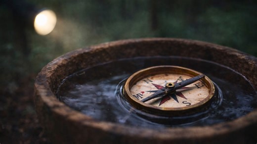 He built a real lodestone compass like Minecraft and it almost got him lost