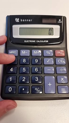 Schreiben auf dem Taschenrechner 🙂