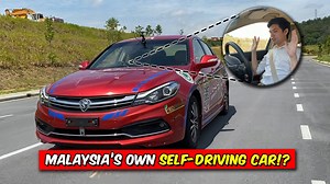 209K views · 2K reactions | We have our own Buatan Malaysia self-driving car!? Jom! Let's check it out. | Cilisos | Facebook