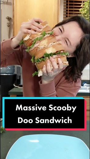 Massive Scooby Doo Sandwich Recipe | Nostalgic Cooking Fun