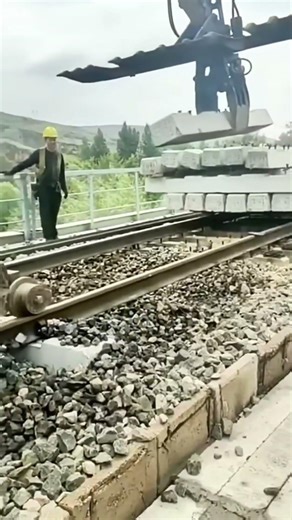 Railway Sleeper Replacer On-Site