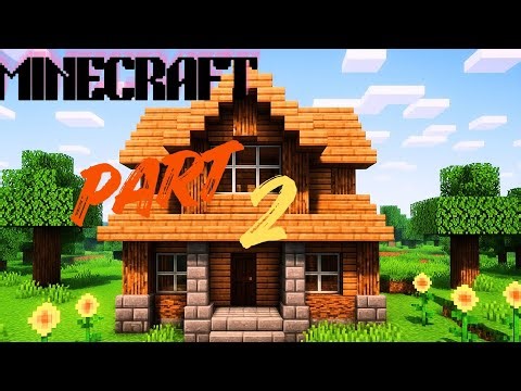 Minecraft:- How To Build a Large Modern House Tutorial Part 2 / Minecraft Java Edition Gameplay