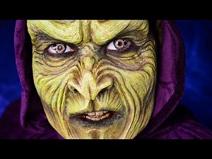 Green Witch FX Makeup Tutorial
