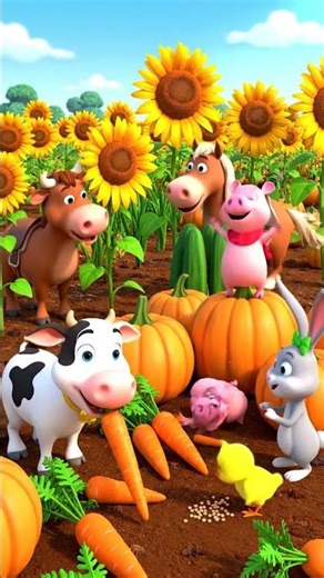 Fun Farm Dance Party 🐄🐖🐎 | Happy Farm Animals Cartoon for Kids