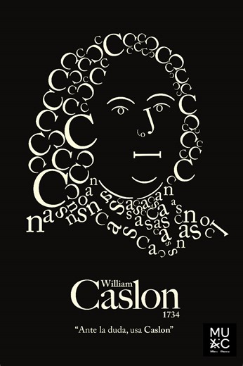 William Caslon Poster - Mercedes Portuguez