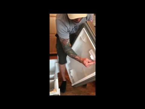 How to remove freezer drawers on Kitchen Aid refrigerator