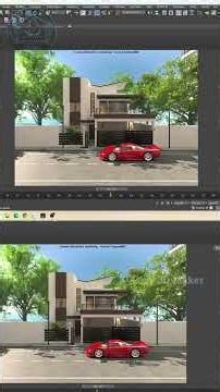 How to Make Motion Blur Effect in 3ds Max. #3d #3dart #3dsmax #design #3dmodelingtutorial