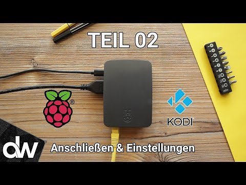 🎬 Kodi auf Raspberry Pi 3 installieren ► LibreELEC 2017 | Deutsch | # Teil 02 Anschließen & Einst.
