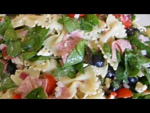 Recipe: Spinach Pasta Salad