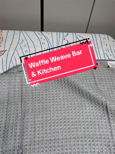 Waffle Weave Bar & Kitchen Tow #kitchen #bar #januarysales #tiktokmademebuy #coffee