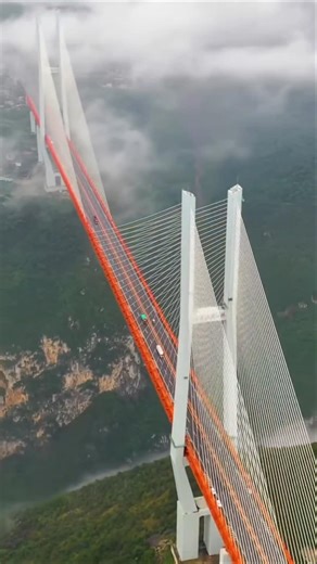 China has built a sky-touching bridge @XYZ_FACTS_96 #shorts #trending #viral #facts