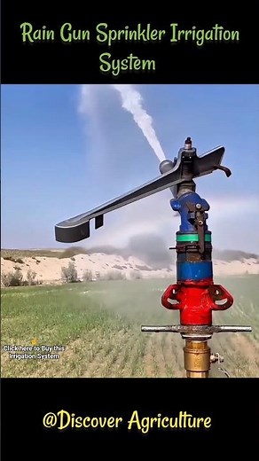 Amazing Rain Gun Sprinkler Irrigation System