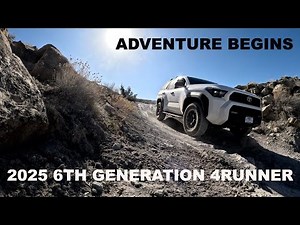 Taking the 2025 6th Gen Toyota 4Runner Off-Road for the First Time!