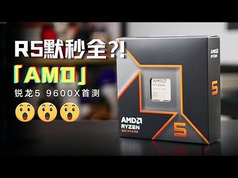 AMD锐龙5 9600X首发评测：R5默秒全的时代来了！| AMD Ryzen5 9600X CPU Review