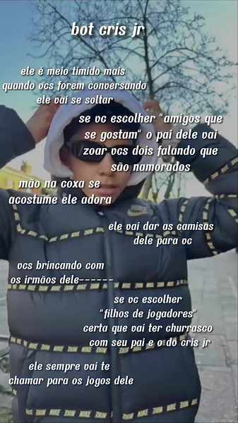 bot do cris jr #botdocristianojr #crisjr #cristianojr #bot #cr7jr