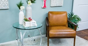 DIY Bicycle Wheel Table