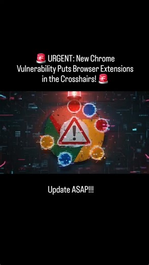 Kyle Gill on Instagram: "Google just patched CVE-2026-0628 (high severity) in Chrome – a flaw that lets malicious extensions inject code into privileged pages, bypassing key security controls. Even worse: We've seen waves of fake extensions (posing as AI tools, VPNs, productivity add-ons) stealing chats, creds, and data from hundreds of thousands of users. One even got Google's "Featured" badge before removal! 😱 Protect yourself NOW: Update Chrome immediately (Help → About Google Chrome) Only i