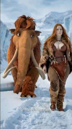 ❄️🦣 Ice Age: Cartoon vs Real Life