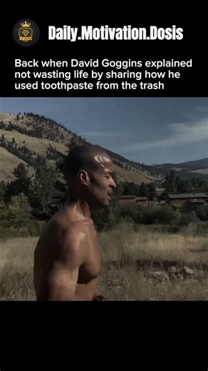 David Goggins using a simple story about a toothpaste tube to explain his mindset #goggins
