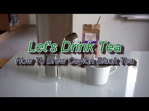 How To Brew Ceylon Black Tea