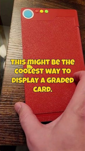 Is this the coolest way to display a graded card?