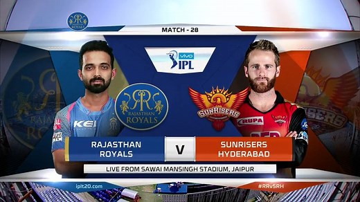 IPL 2018 M28: RR vs SRH – Match Highlights | IPLT20