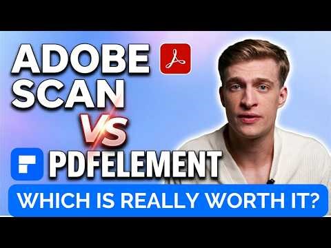 PDFelement vs Adobe Scan: Comprehensive Comparison for PDF Scanning & Editing