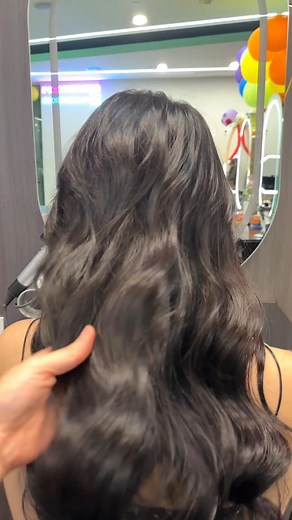 Embracing the beauty of natural curls with this stunning look of "Body Wave Perm hair transformation! 💁‍♀️✨ . . . #CurlsForDays #HairGoals #PermLife #sgsalon #hairstylesforwomen | Vintage Studio - VS salon
