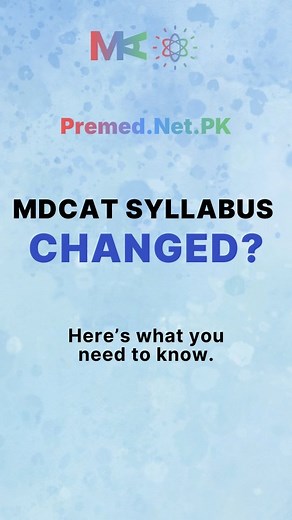 Premed.Network • MedAngle Premed on Instagram: "MDCAT 2025 is NOT what you think! The PMDC just dropped major changes- new syllabus, different pattern, and big updates you need to know! Hear directly from the MedAngle Premed team as they break it down for you. For more updates and detailed breakdowns, keep an eye on our YouTube channel! ❤️ Plan smart. Prep smart. Stay ahead.  [MDCAT 2025 PMDC Syllabus]"