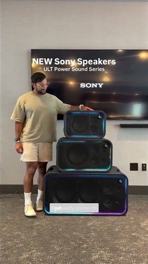 NEW Sony ULT Power Sound Series #GiftFromSony