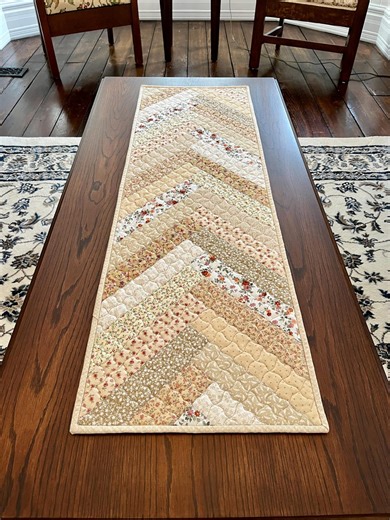 Patchwork Coffee Table Runner - Etsy Canada