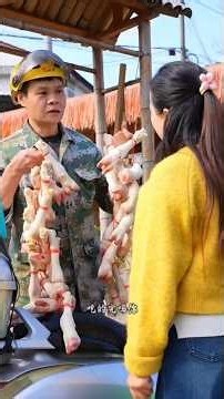 Delicious food made from pig's feet 🐷😋 ~ mini wood toy- woodworking art / wood hand #shorts