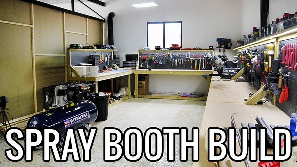 Diy Workshop Build: Spray Booth Setup