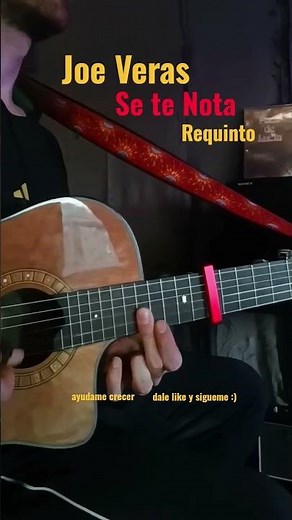 Intro completo Se Te Nota Joe Veras #bachata #guitarra #requinto