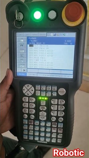 Wait Programming for yaskawa robot 🌎💯🔥 #lovesong #love #robotics #youtubeshorts #shortfeed #status