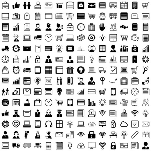 ビジネスアイコンバンドルセット - Canva、PowerPoint、ウェブサイト、ソーシャルメディア向けの470種類以上のプロフェッショナルSVG、PNG、jpg、epsアイコンをGDriveでダウンロード - Etsy 日本