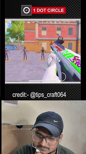 🔧 best crosshair setting in BGMI/PUBG 😲 sensitivity for crosshair #tipsandtricks #bgmisensitivity